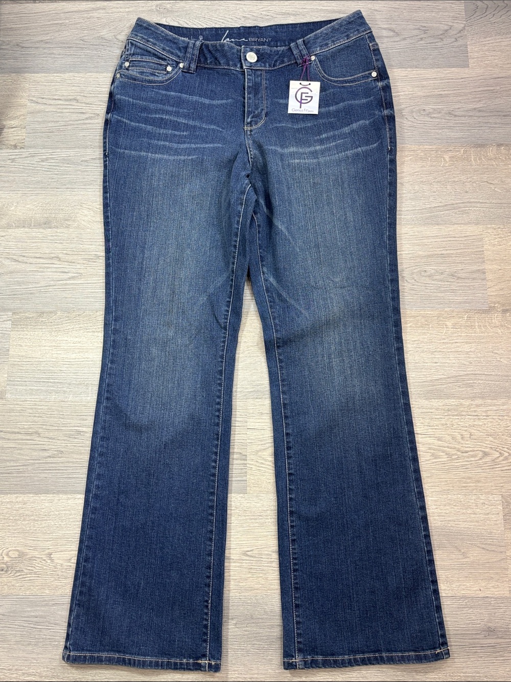Lane Bryant Genius Fit Slim Boot Jeans - size 16 NWT
